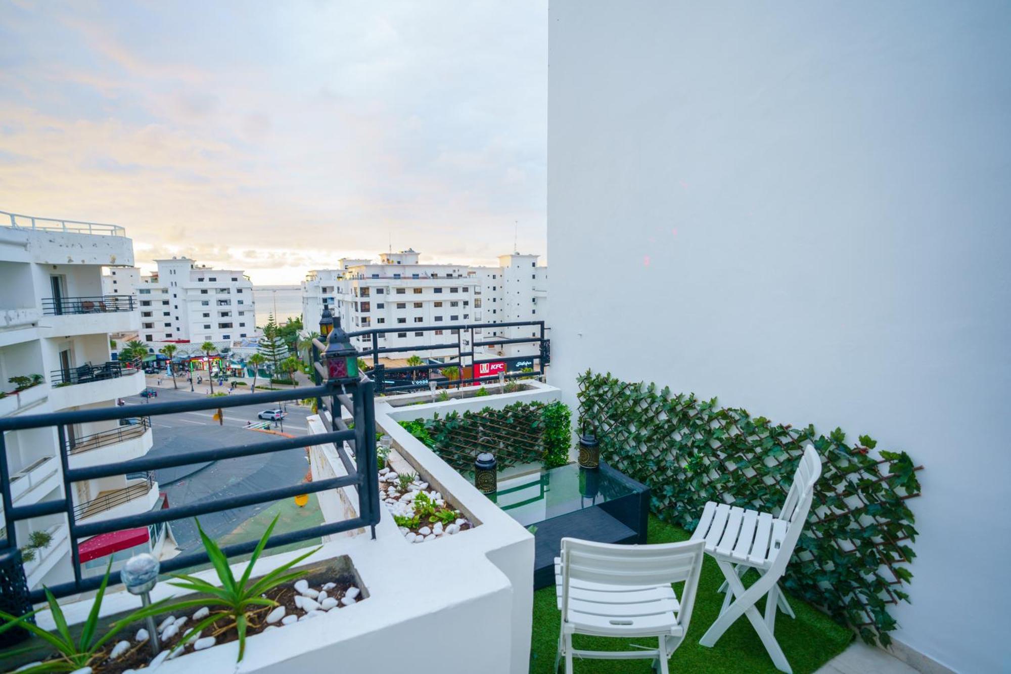 Bright Apartment With Sea View, Few Steps Away From The Tgv 丹吉尔 外观 照片