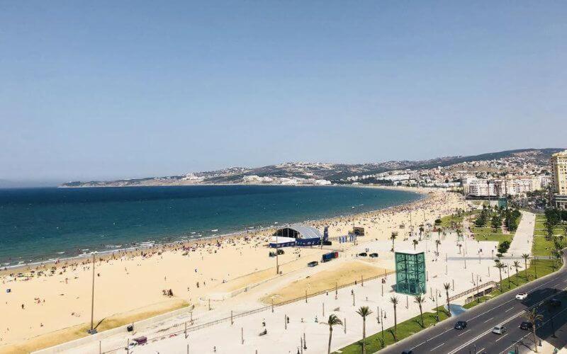 Bright Apartment With Sea View, Few Steps Away From The Tgv 丹吉尔 外观 照片
